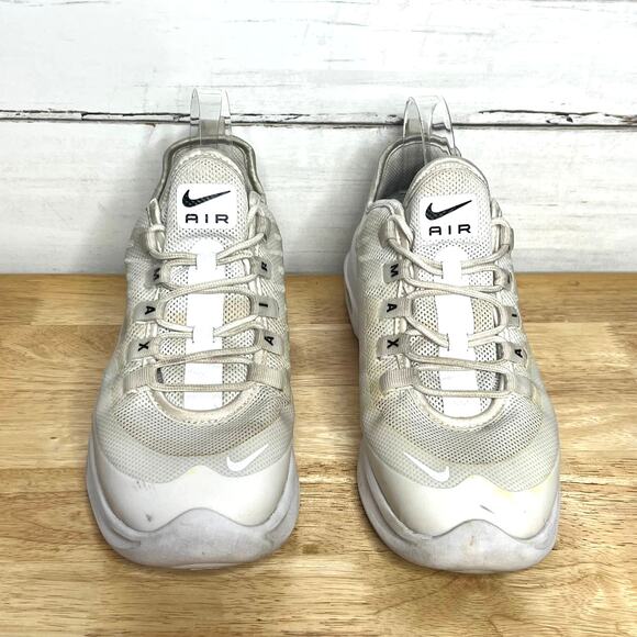 Nike Air Max Axis White Sneakers Shoe Size 10 - Picture 5 of 8